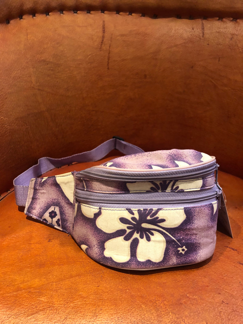 Purple Tiki Style Fanny Pack