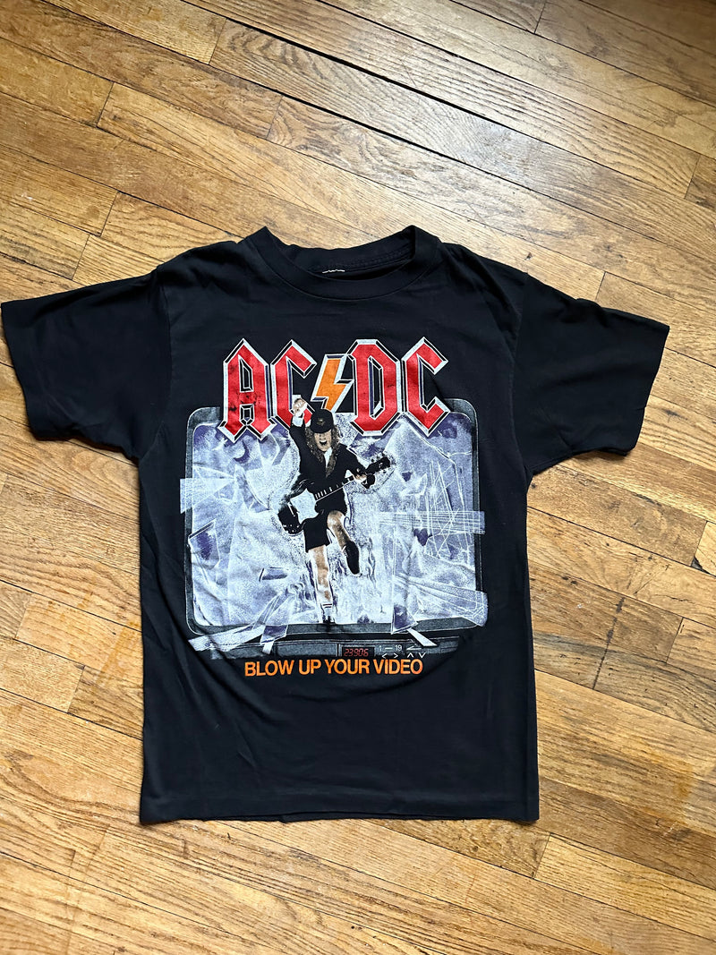 AC/DC 1988 Blow Up Your Video Tour T-shirt