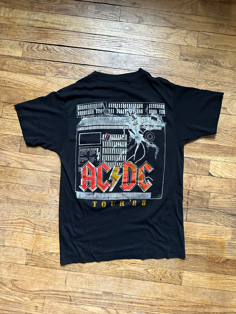 AC/DC 1988 Blow Up Your Video Tour T-shirt