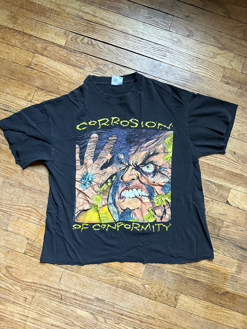 1991 Corrosion of Conformity T-Shirt - Reality Comes Calling