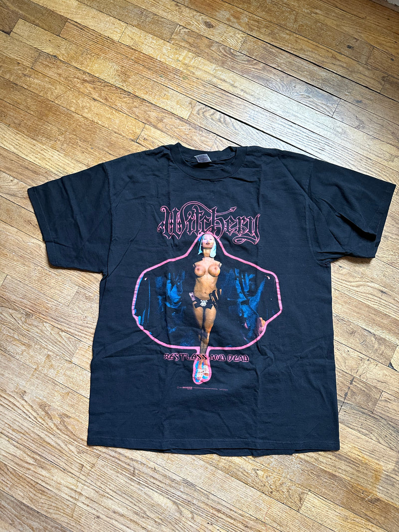 1999 Witchery Restless and Dead T-shirt