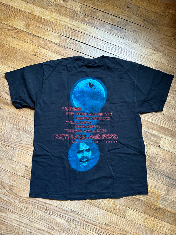 1999 Witchery Restless and Dead T-shirt