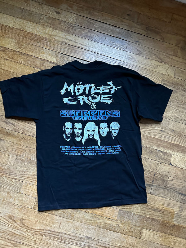 Motley Crue and Scorpions 90’s Tour Tee