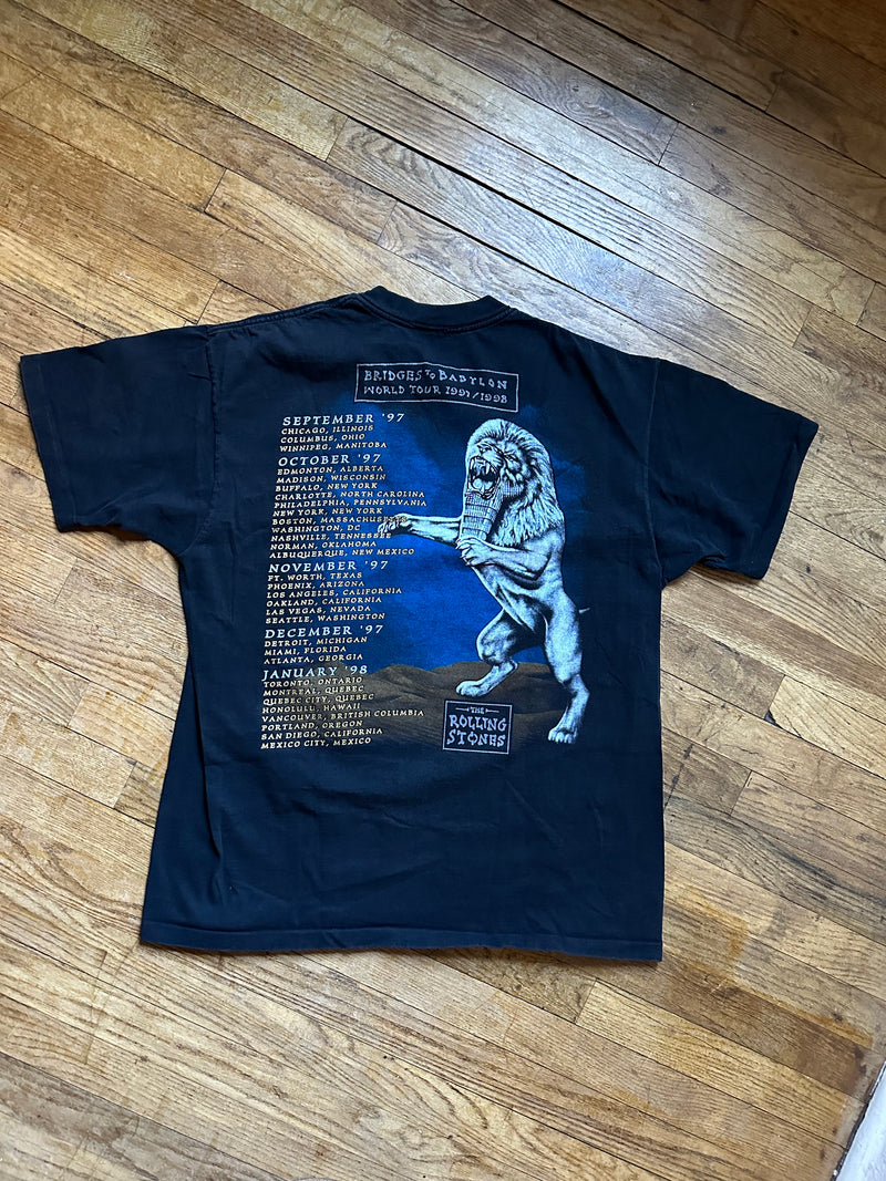 1997/1998 Rolling Stones Bridges to Babylon Tour Tee