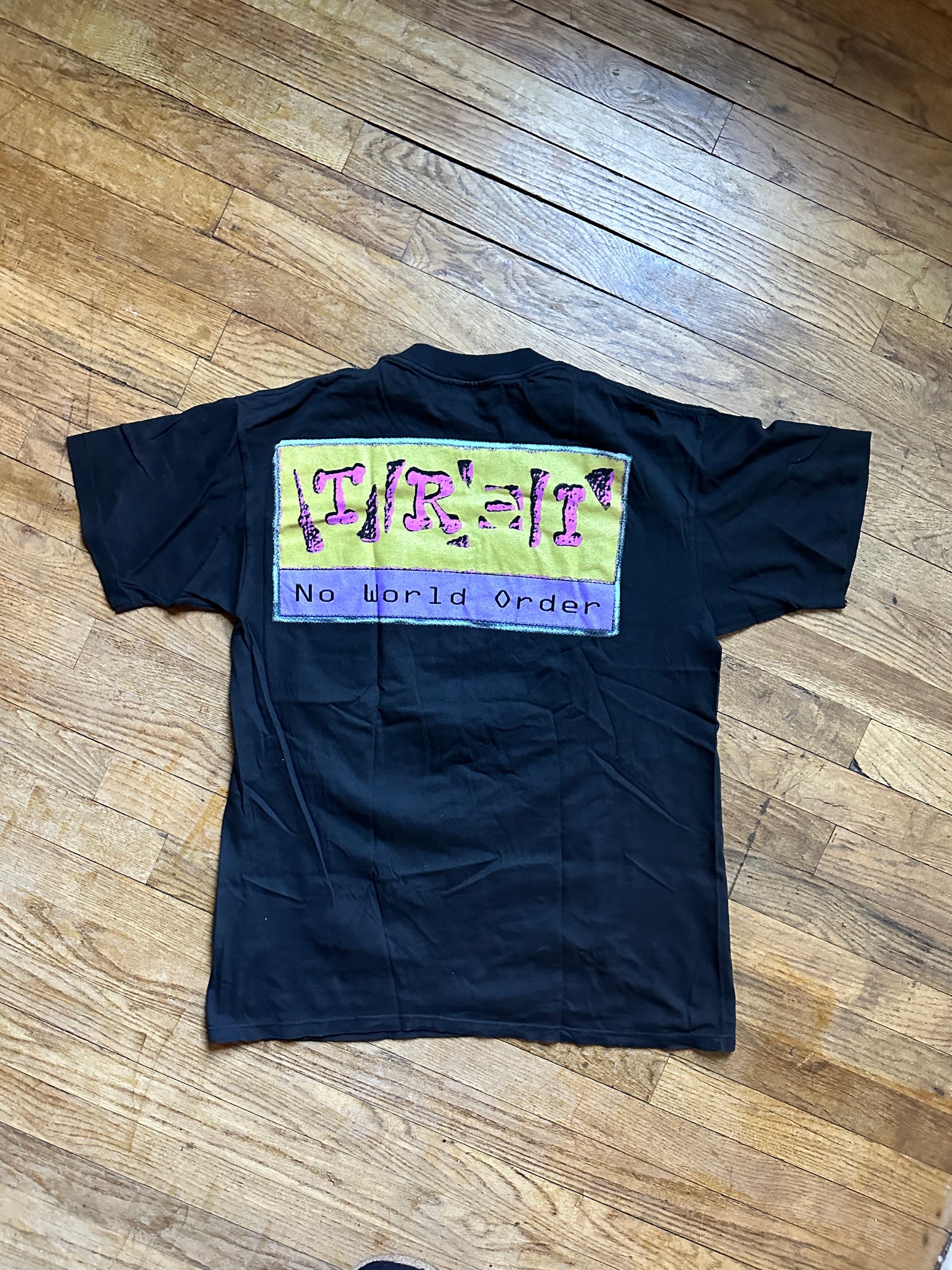 Vintage 1993 Todd Rundgren Spermarama No World Order Tee – DESERT 