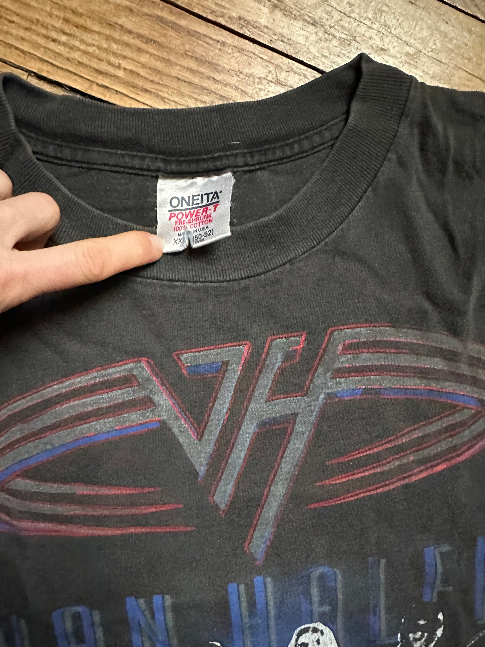 Vintage Van Halen 1992 Tour Tee – DESERT MOSS VINTAGE