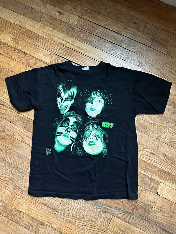 1990 Glow in the Dark KISS Tee