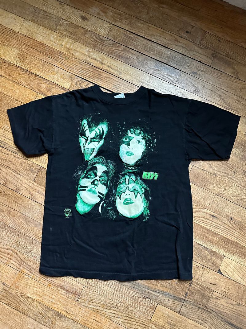1990 Glow in the Dark KISS Tee