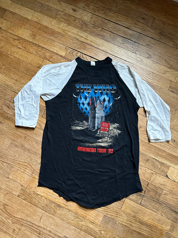 1982 The Who American Tour Raglan Tee - XL
