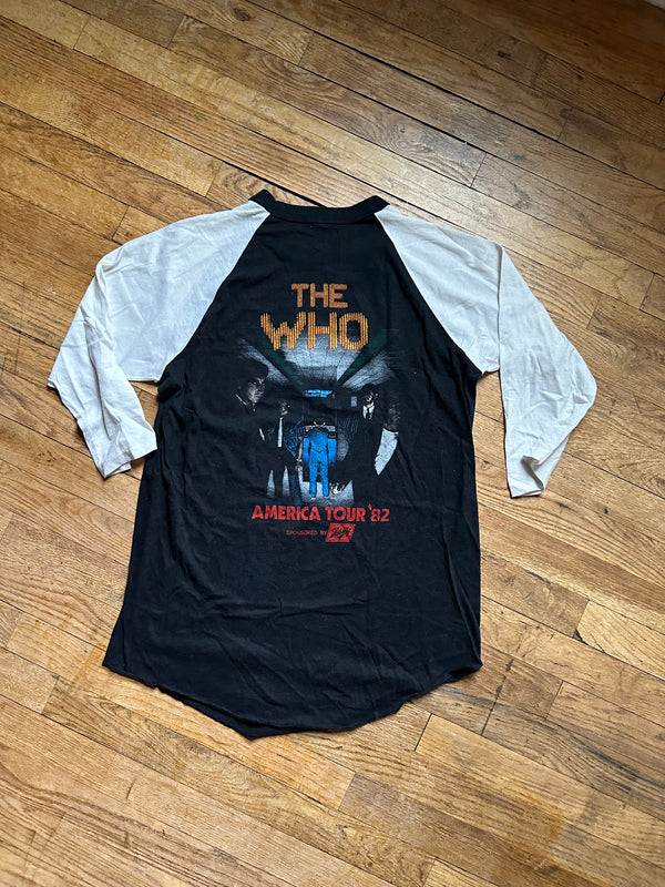 1982 The Who American Tour Raglan Tee - XL