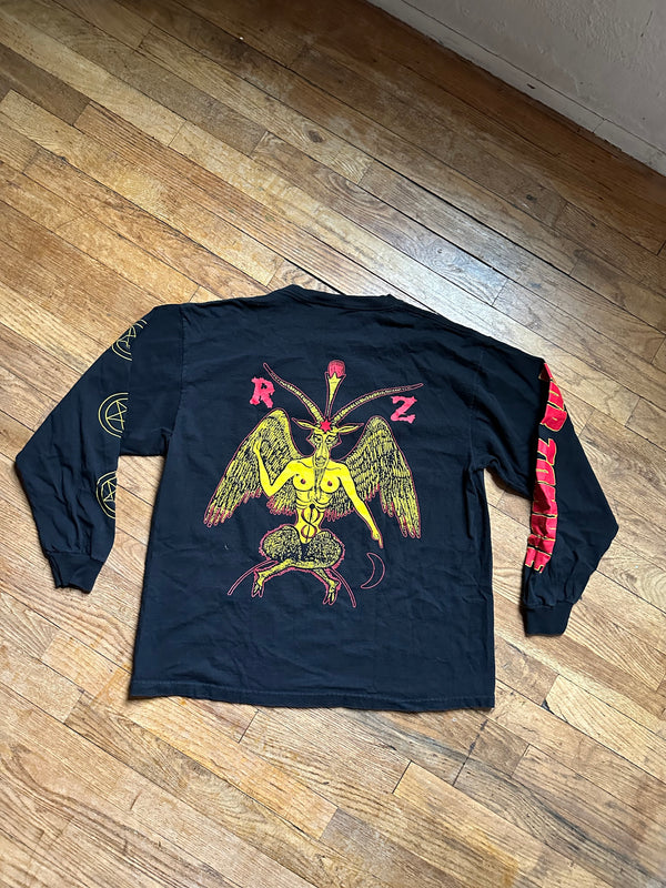 Rob Zombie Baphomet Long Sleeve Tee - Large