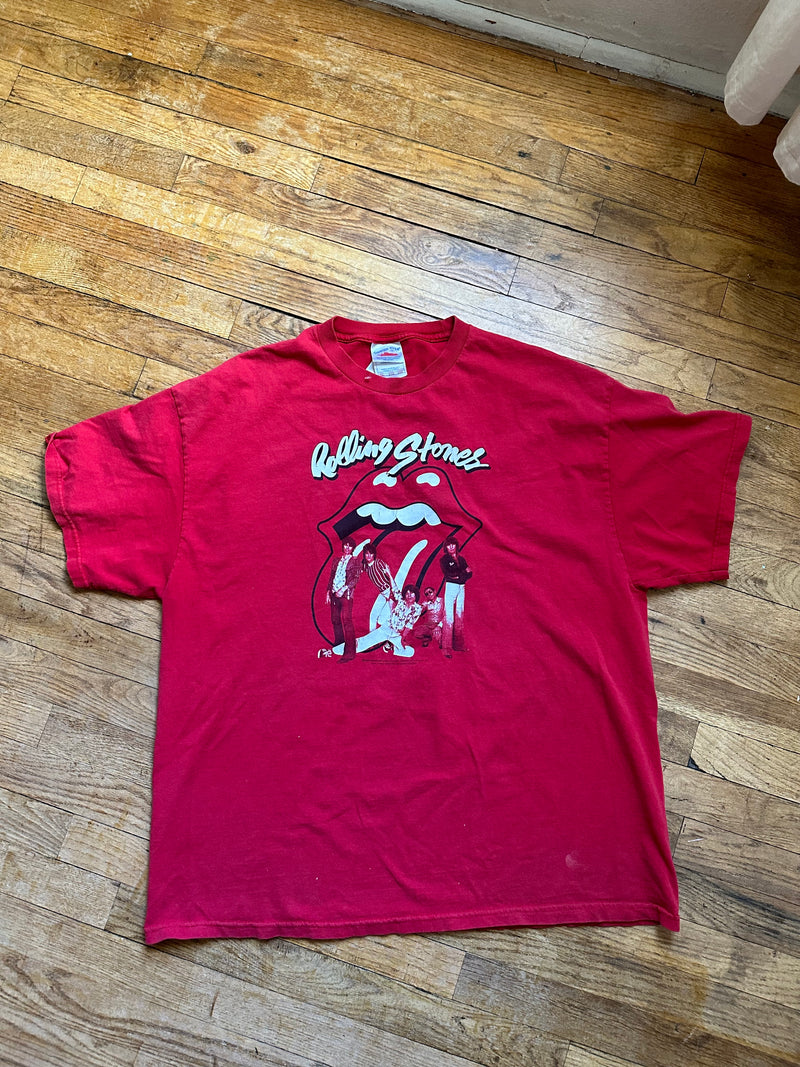2004 Rolling Stones Red Tee Official Merch