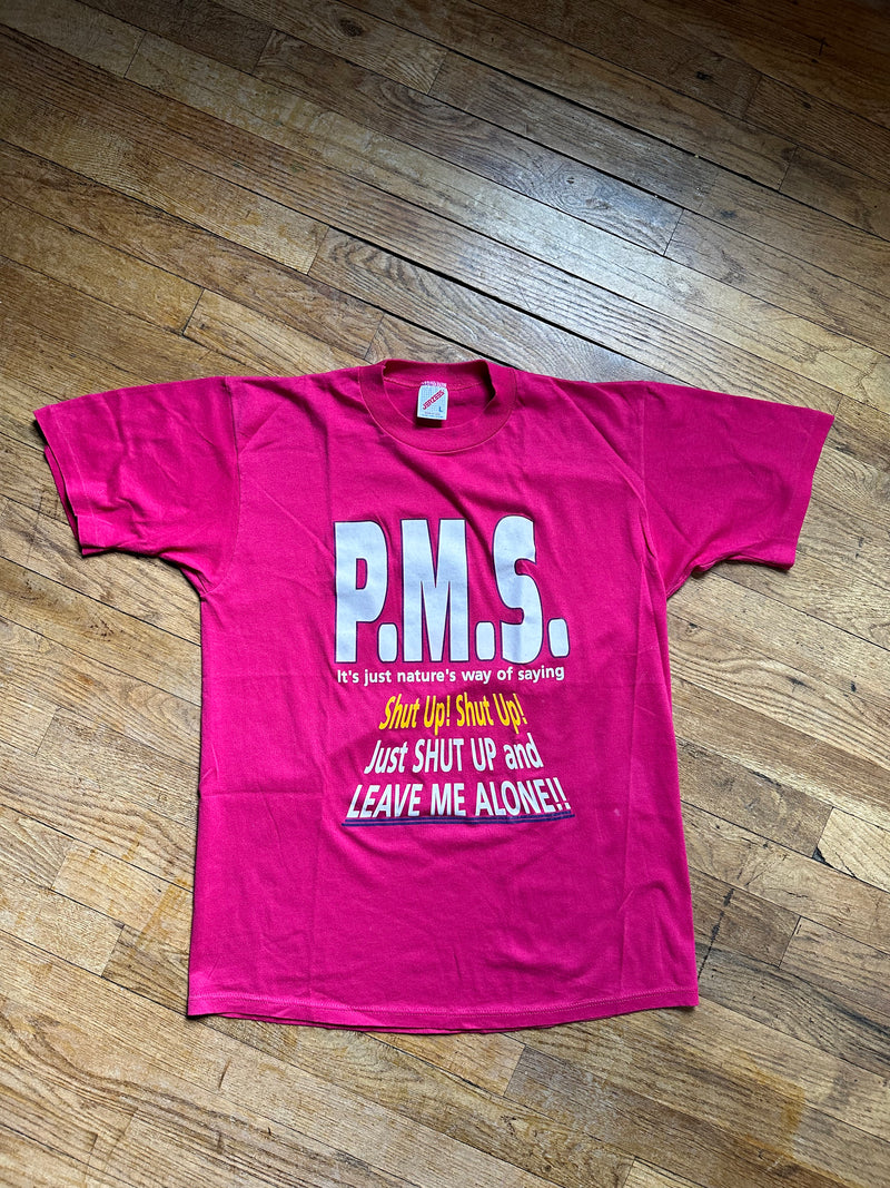 Pink P.M.S Tee
