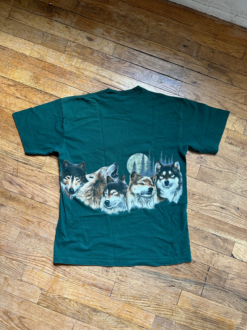 Montana Wolf Print Tee