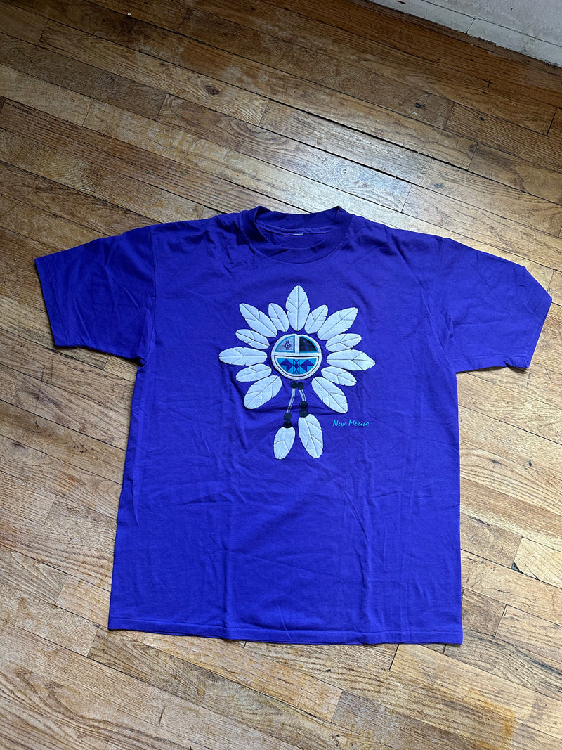 Purple New Mexico Sun Kachina Tee