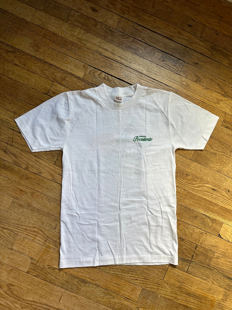 Cerveza Presidente 1980's Mexican Beer Tee