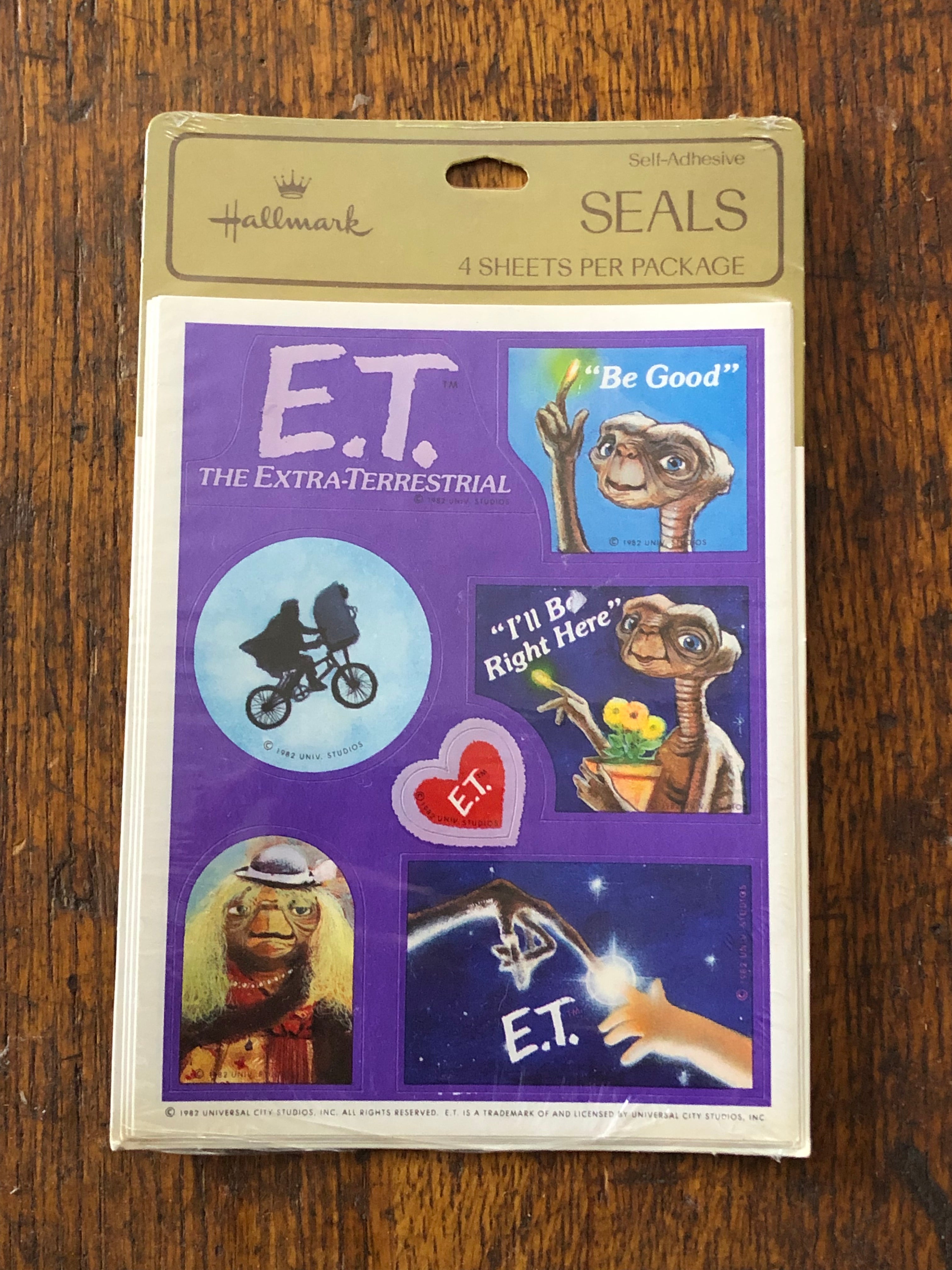 Vintage E.T. Stickers โ DESERT MOSS VINTAGE