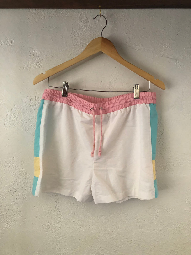 Two-Piece 1980's Bay Club by Catalina Top and Shorts