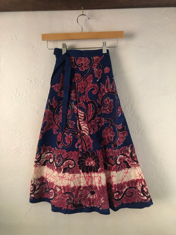 Batik Wrap Skirt by Winotosastro