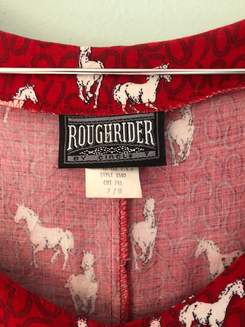 Horse Print Roughrider Dress