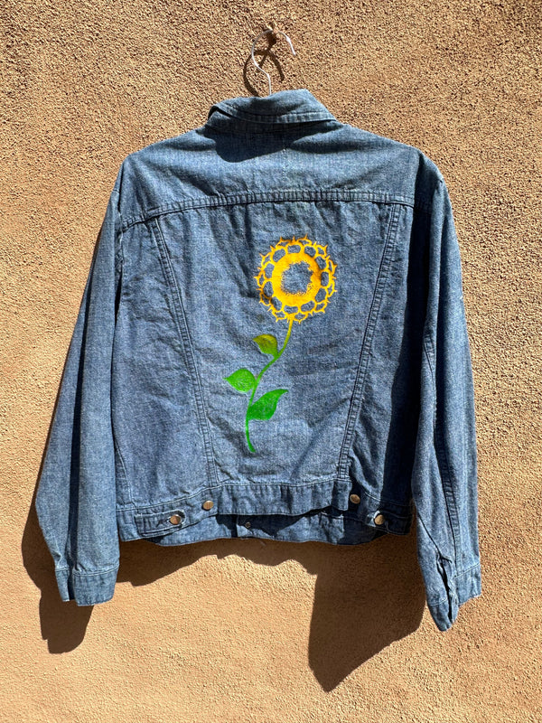 Maverick Blue Bell Denim Sunflower Jacket