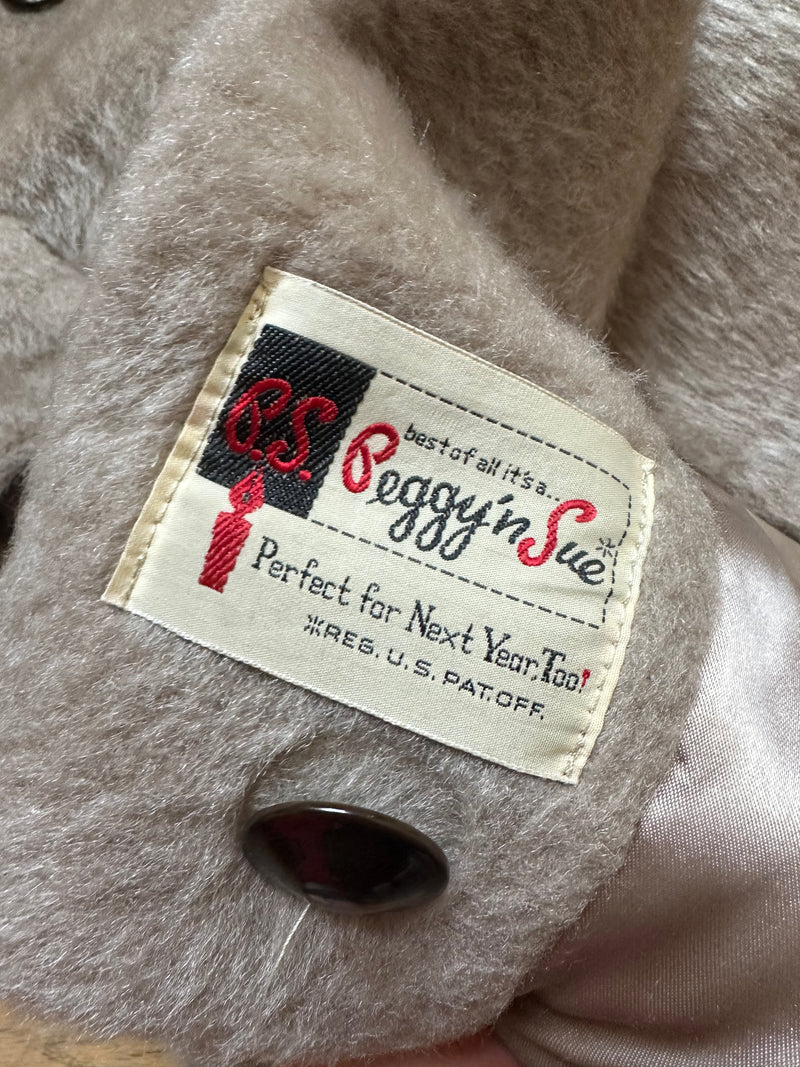 Kid's 1950's Faux Fur Strolling Coat by Peggy'n Sue