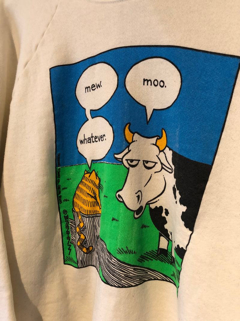 Mew. Moo. Whatever. Sweatshirt