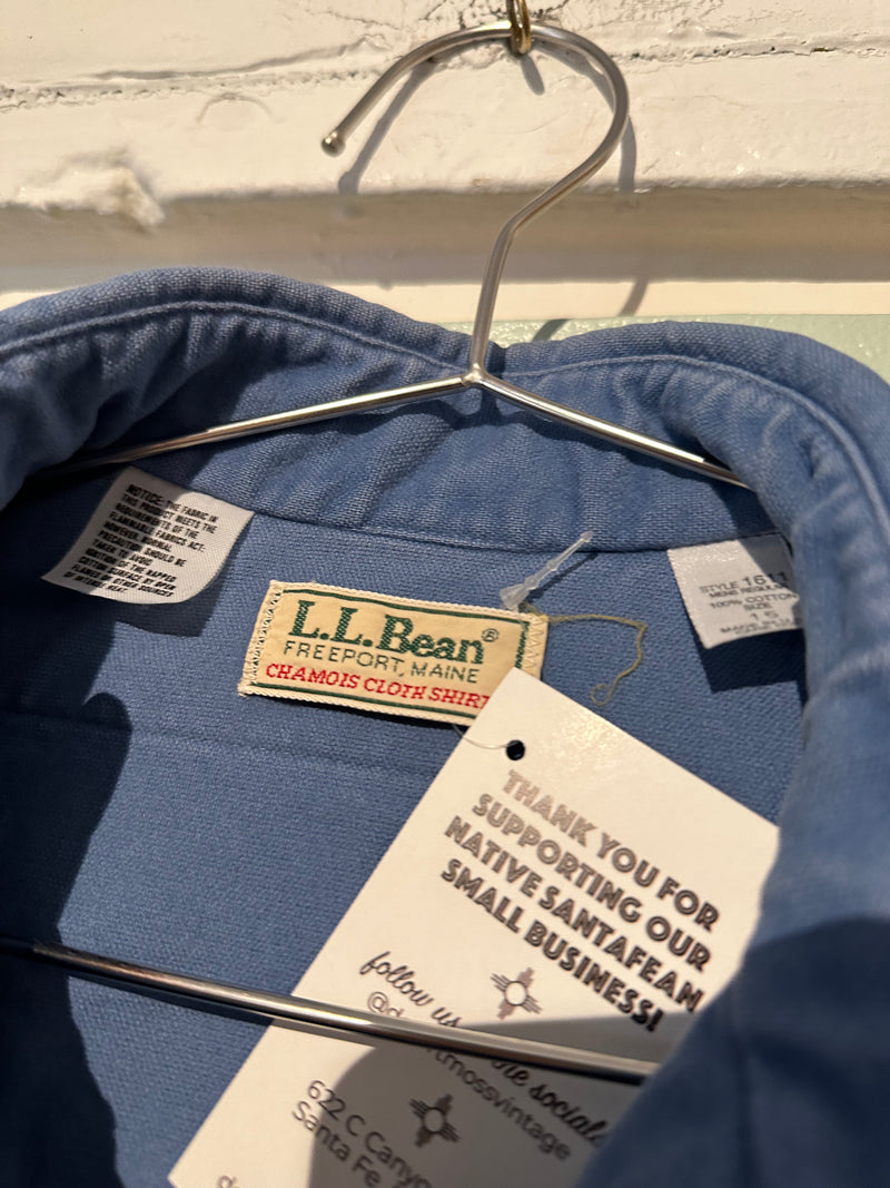 L.L. Bean Chamois Cloth Shirt - Size 15