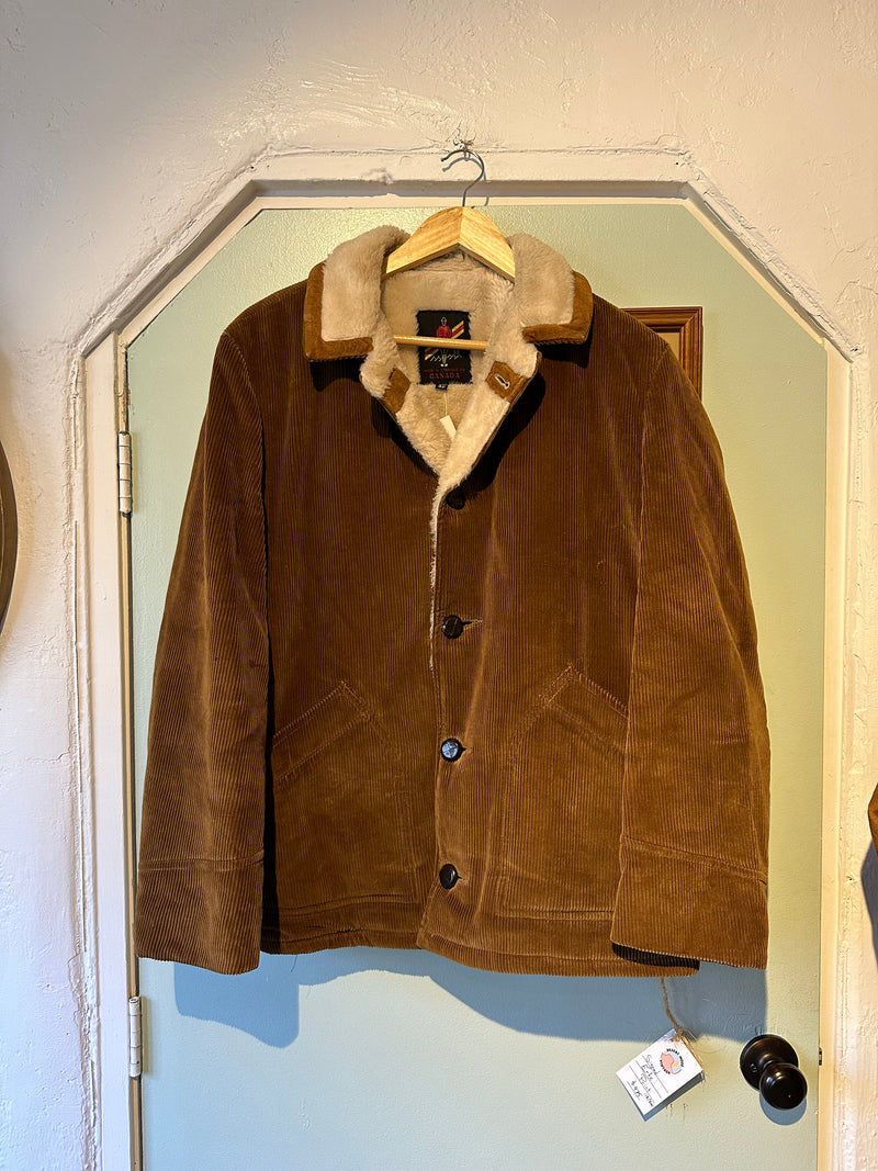Brown Corduroy Jacket - Made in Canada
