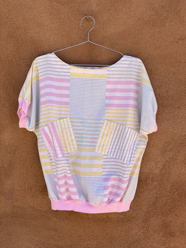 80’s Pastel Pocket Tee