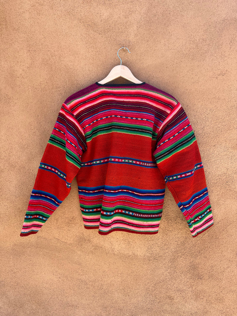 Mexican Blanket Style Jacket