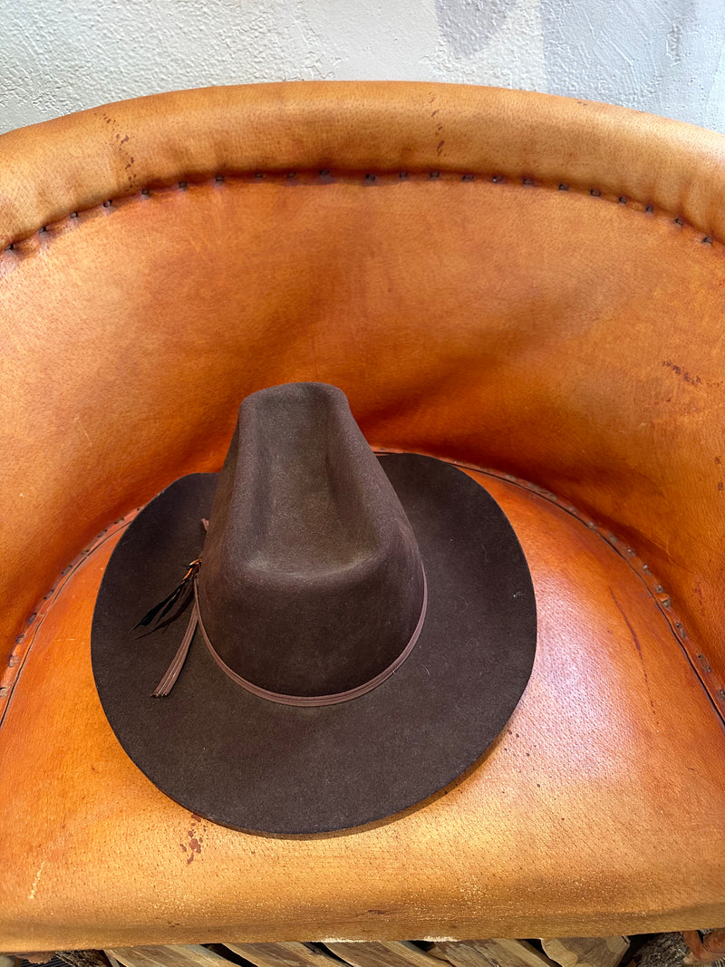 Ranch Western Wear Fur Blend Cowboy Hat - Brown