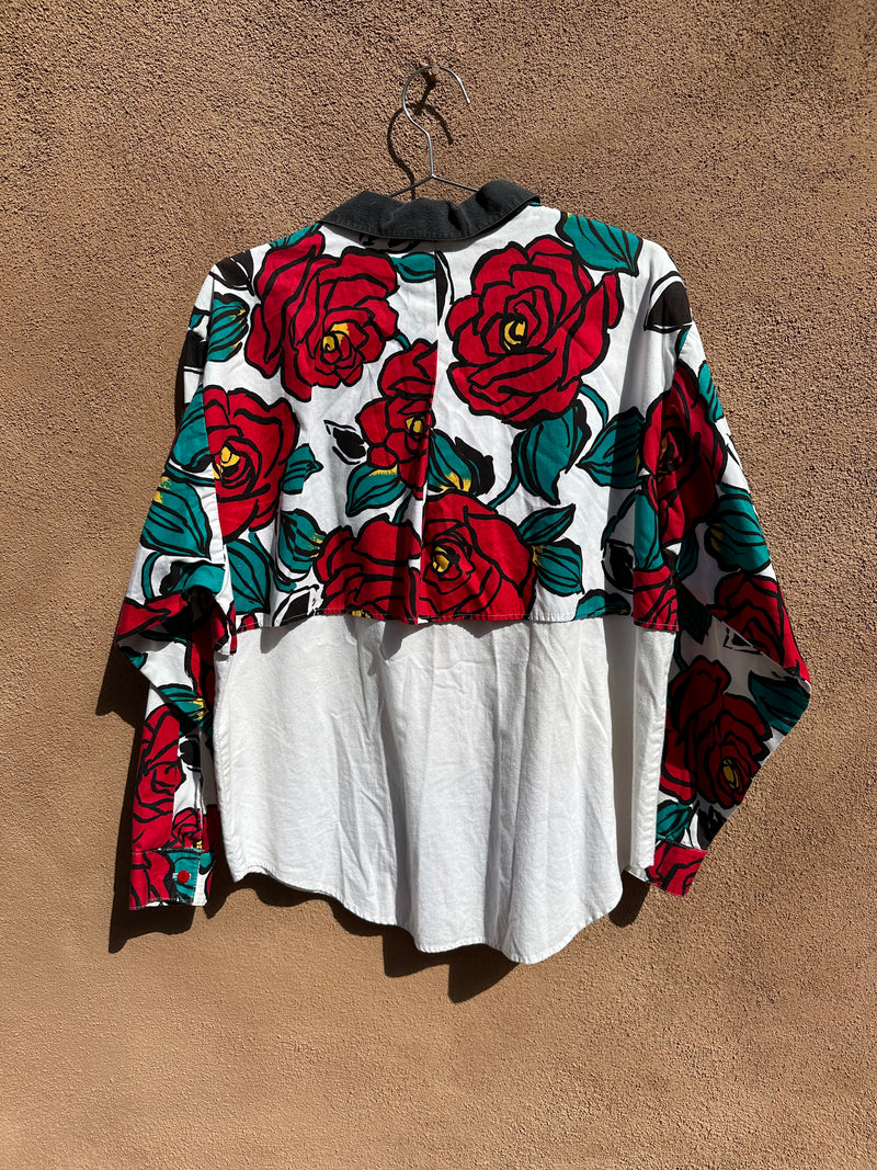 1980's Panhandle Slim Rose Shirt