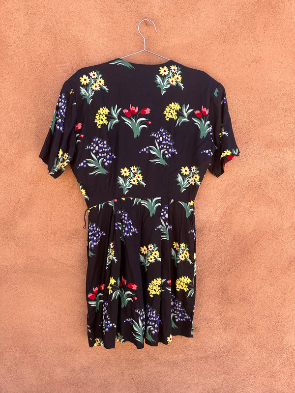 Floral Rayon Romper - Erika's Place
