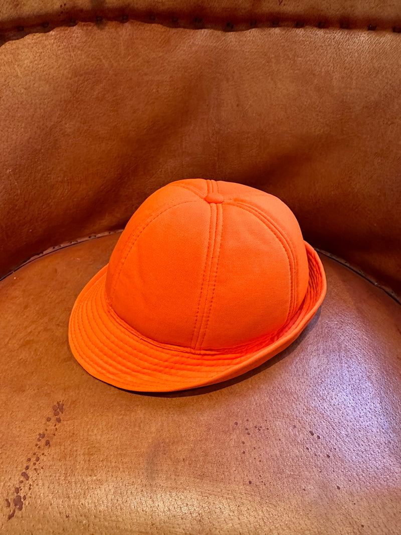 Hunters Orange Hunting Cap 70's/80's
