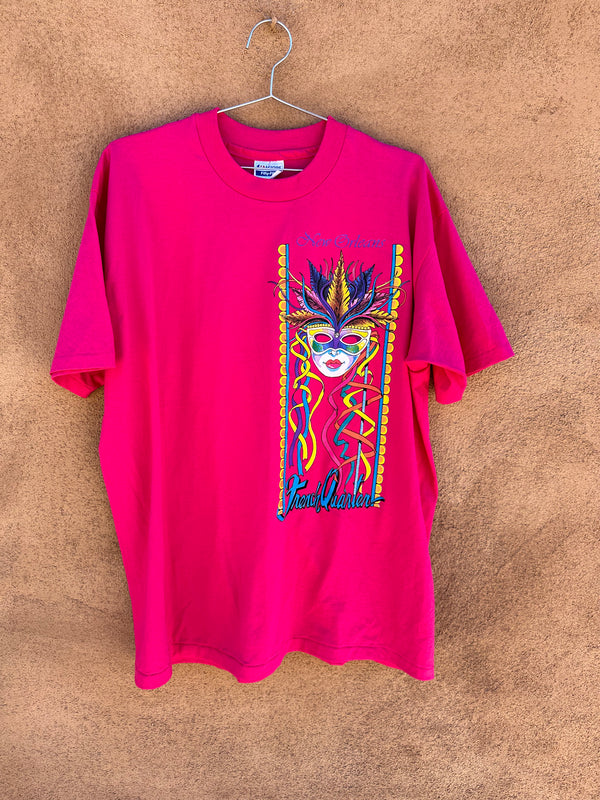 Pink New Orleans French Quarter Tee