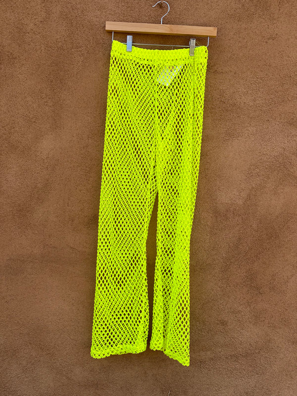 Neon Fishnet Pants