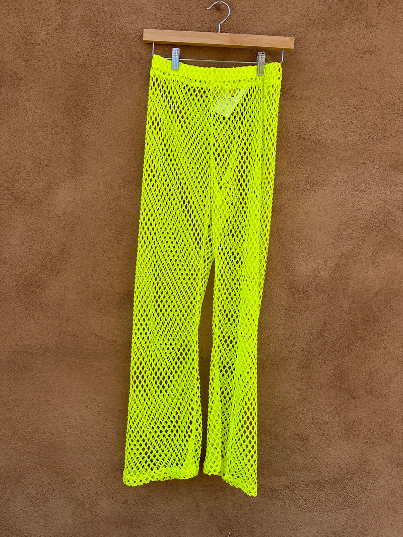 Neon Fishnet Pants