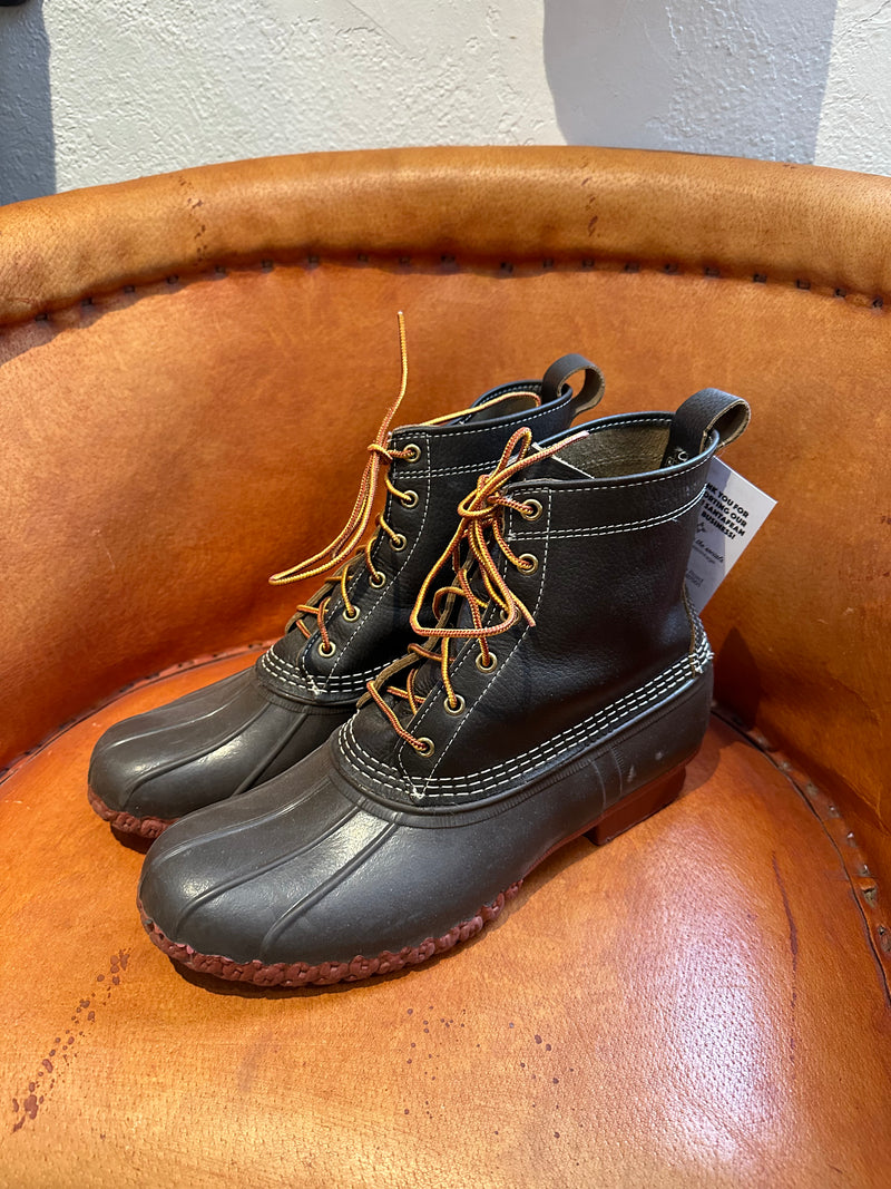 L.L. Bean Bison Leather Duck Boots Made in Maine 12
