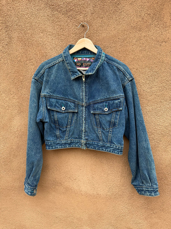 1980's No Exit Jordache Jean Jacket