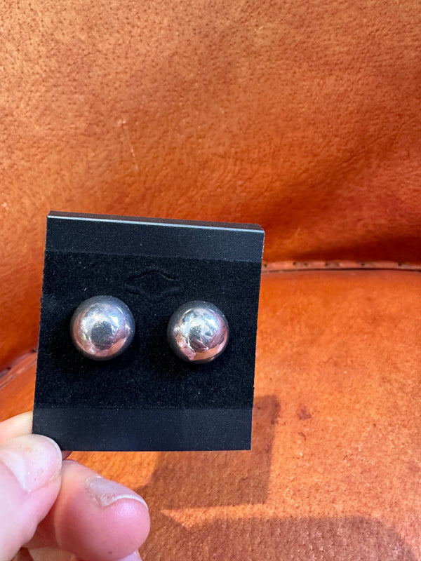 Silver "Pearl" Earrings