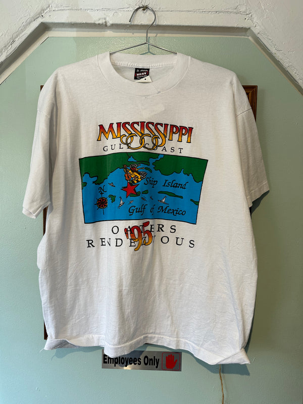 95 Mississippi Gulf Coast Boaters Rendezous Tee