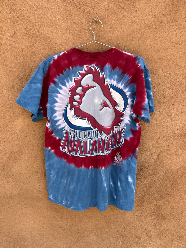 Tie Dye Colorado Avalanche Tee