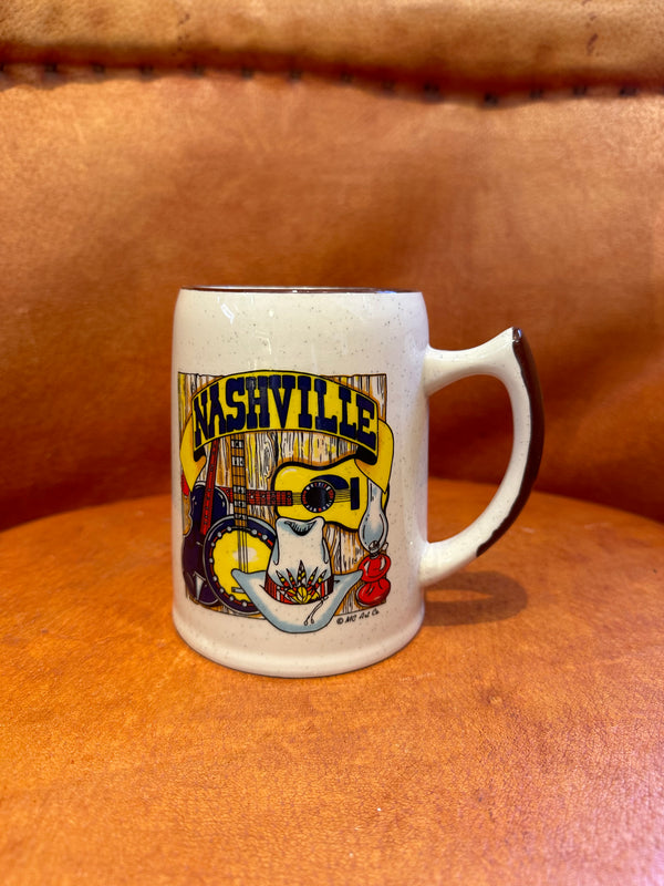 70's Nashville Stoneware Mug