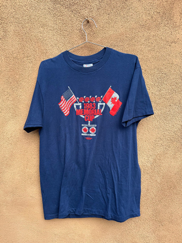 1983 Memorial Cup Hockey Tee