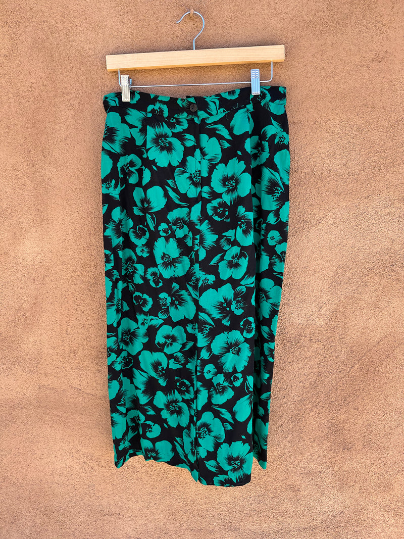 Laine Rayon Floral Skirt - 13/14