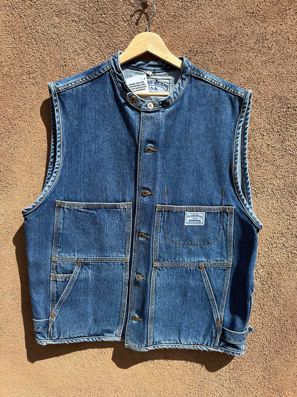 80’s Guess Jeans Denim Carpenter Vest