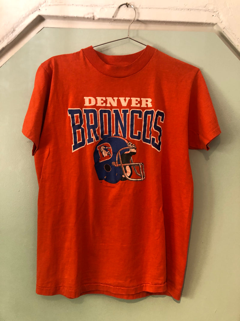 1980's Denver Broncos Tee Champion Label (Large)