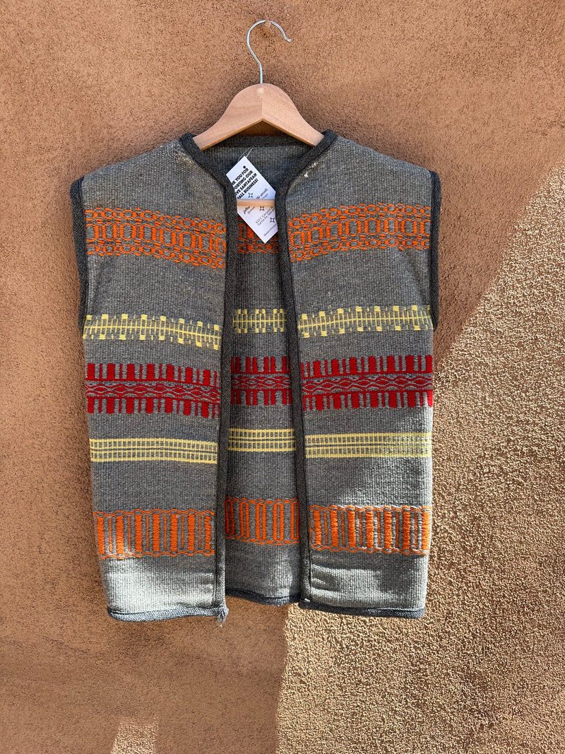 Wool Rug Vest