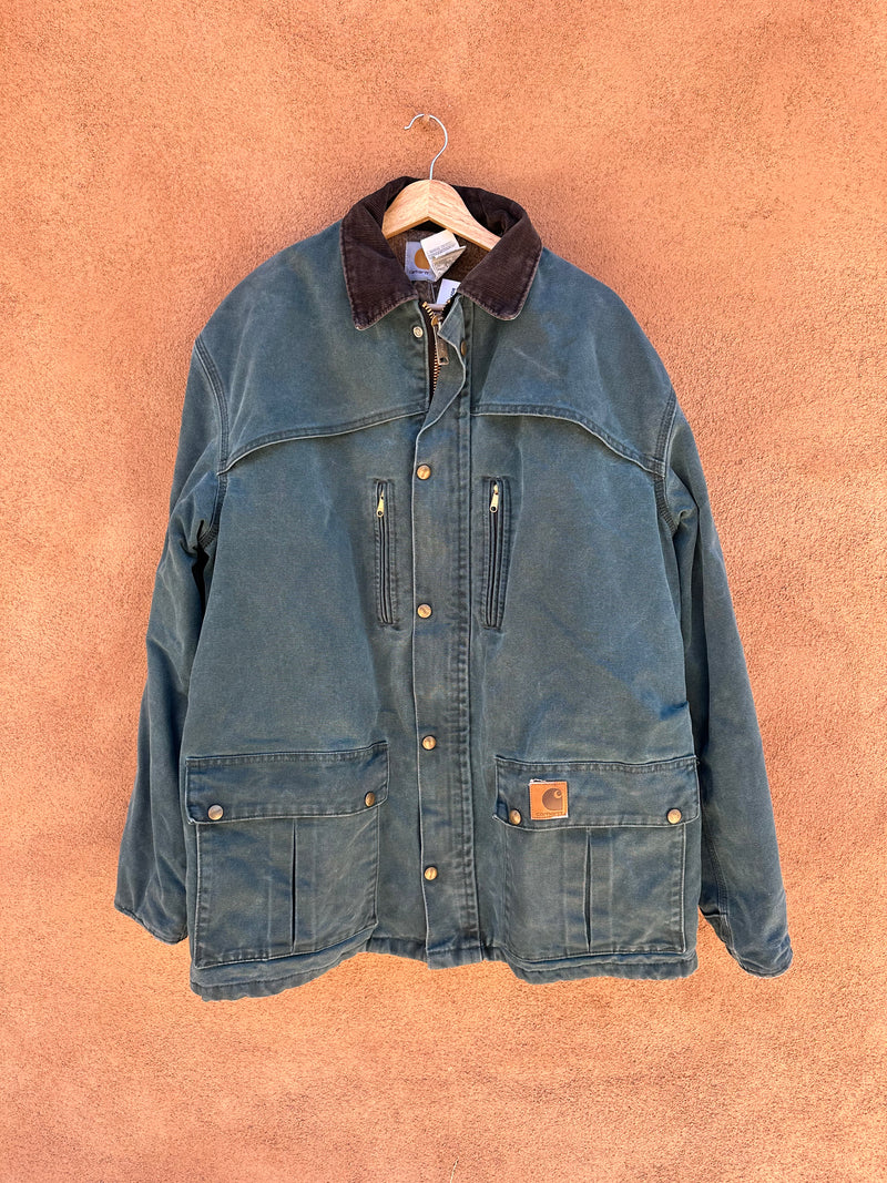 Union Made Blanket Lined Carhartt Jacket - Large